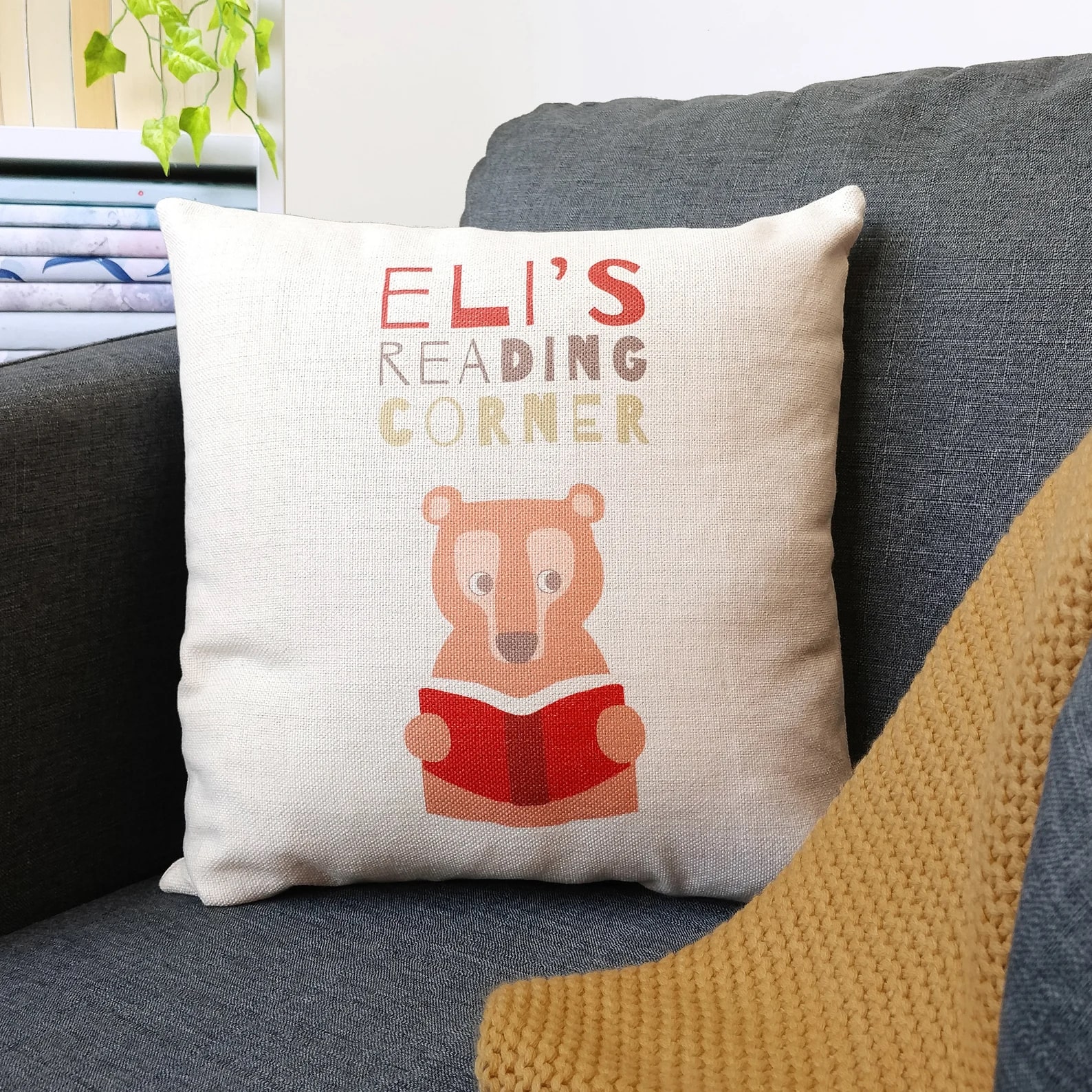 Book Lovers Cushion Cover